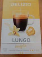 Kaffee: Delizio Kapseln Lungo Vanille 12 Stück NEU