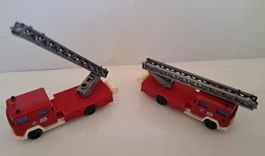 2x Feuerwehr Leiterwagen Spur N