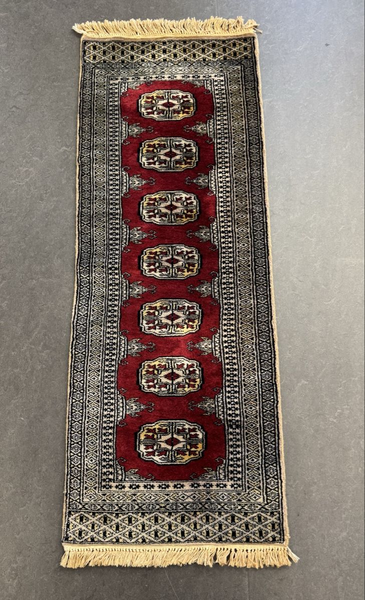 Teppiche: Schmaler Läufer, Turkmen-Bokhara – Gebraucht aus Liestal von galerie_nategh