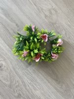 Hübscher Haarkranz mit rosa Blümchen für den Sommer!