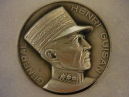 Medaille General Henri Guisan Porträt