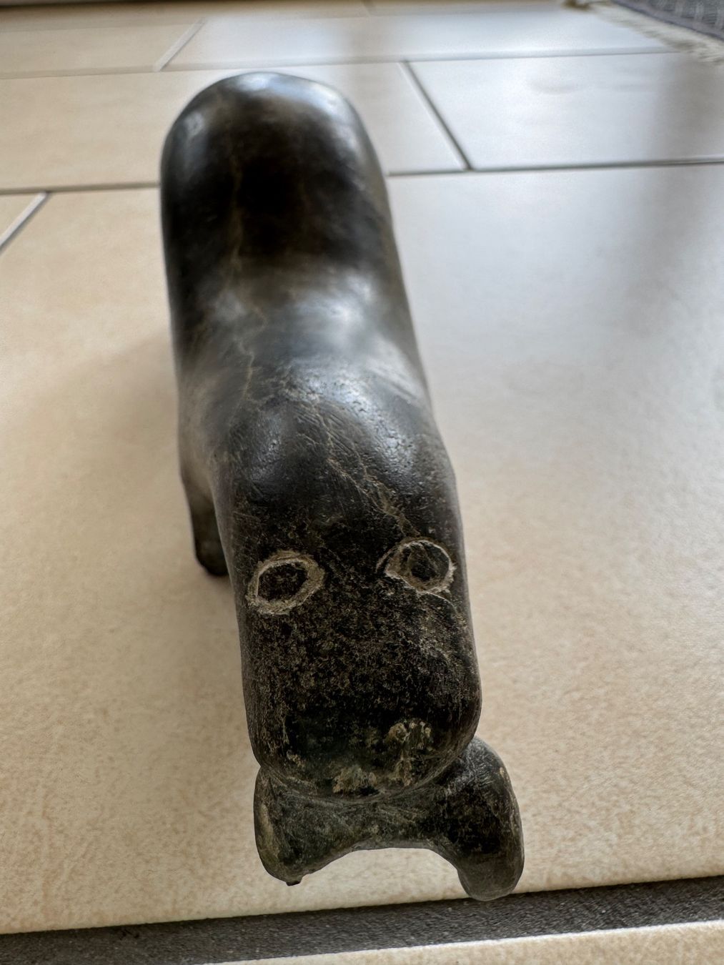 Statuette: Specksteinfigur, sehr alt, einzigartig – Usato da Stein AG venduto da elv_6hkd 2