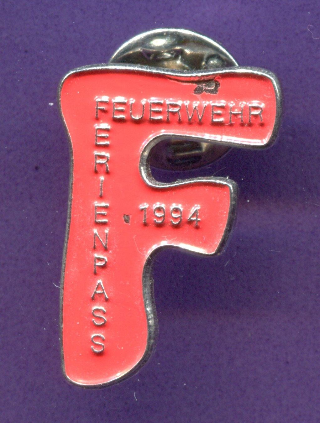 Placchette & Badge: Feuerwehr  FERIENPASS  1994 – Usato da Winterthur venduto da Sammleroase