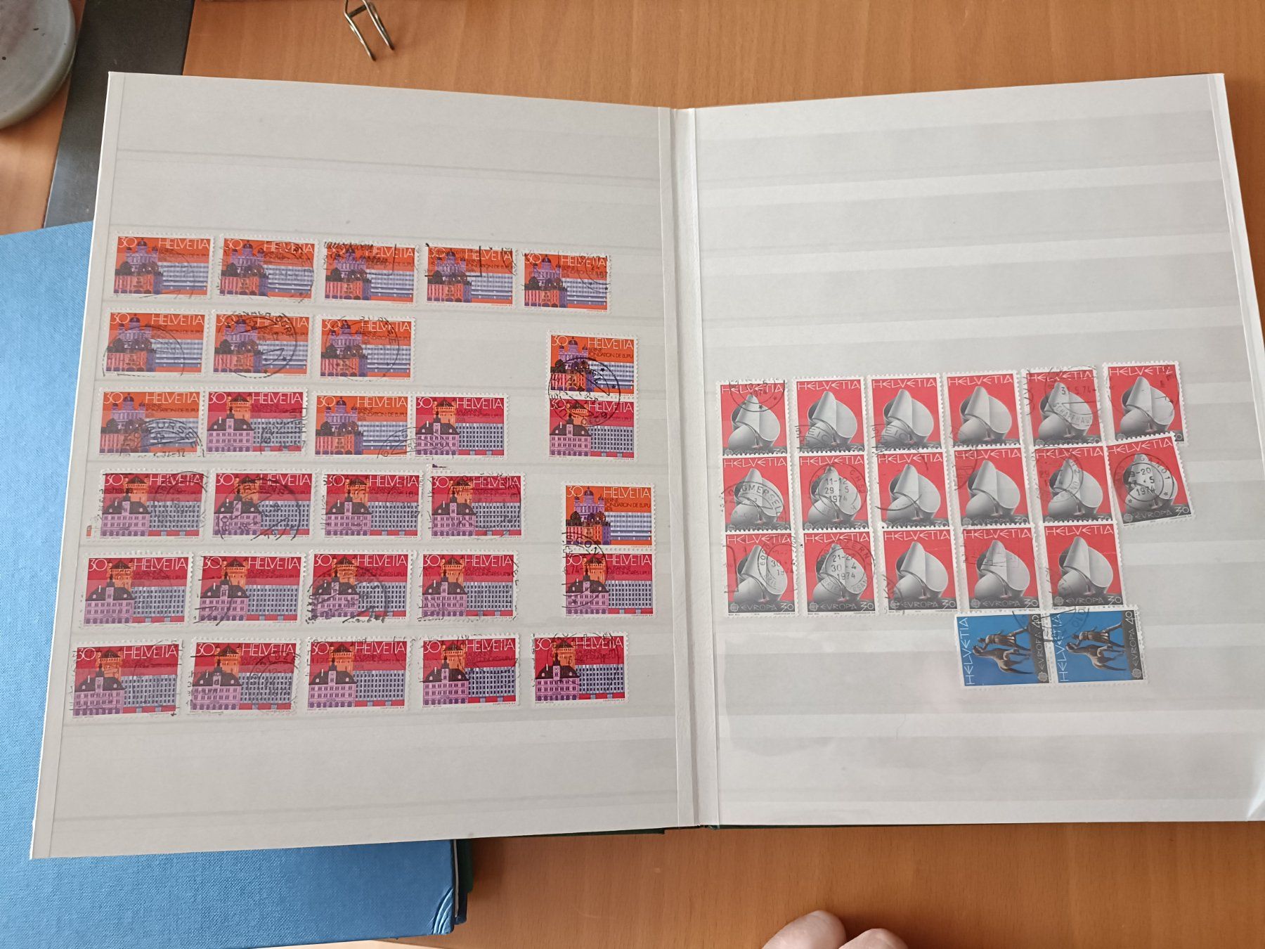 Album: Briefmarken Album Schweiz – Usato da Luzern venduto da tristan696 5