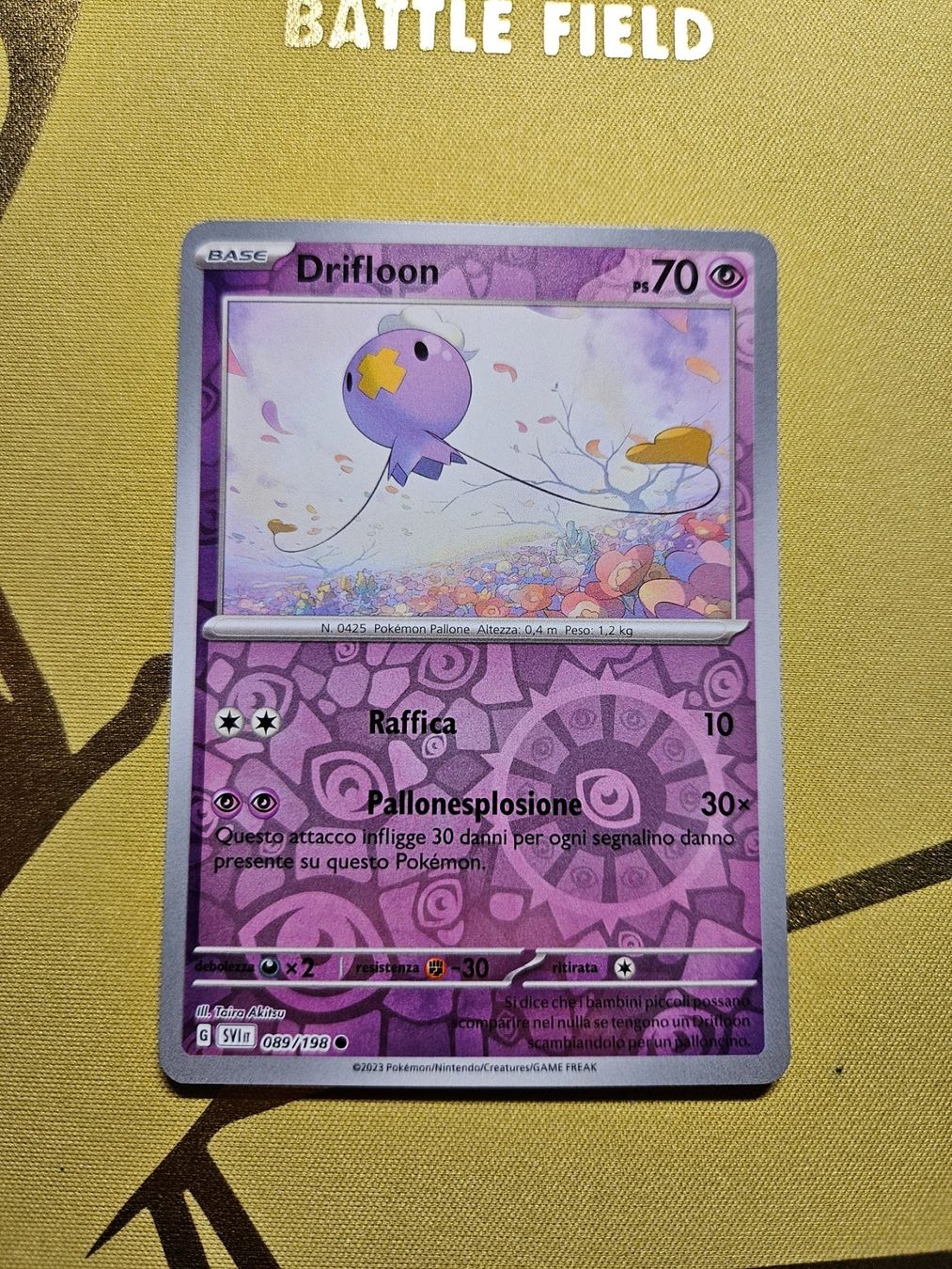 Pokémon Carte collezionabili: Scarlet & Violet - Drifloon – Usato da Bellinzona venduto da Pokemarco