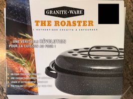 Véritable Roaster Américain Granitware état de neuf