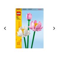 Lego Botanicals Lotusblume NEU ungeöffnet weiss pink