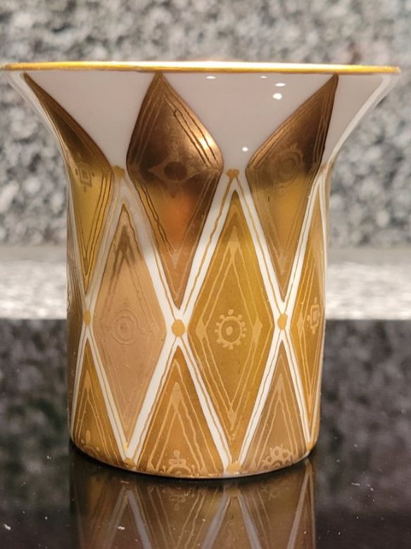 Rosenthal Kerzenständer: Rosenthal Kerzenhalter, Gold, Studio Linie – Gebraucht aus Zürich von Promoter_83