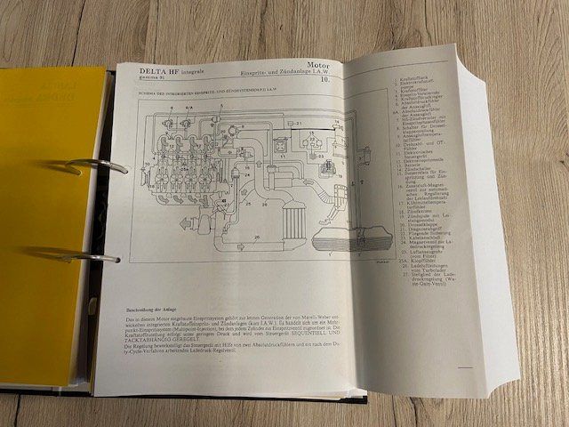 Libri: Lancia Delta Integrale / Dedra Integrale Werkstattordner – Nuovo (secondo la descrizione) da Grenchen venduto da chaga1234 1