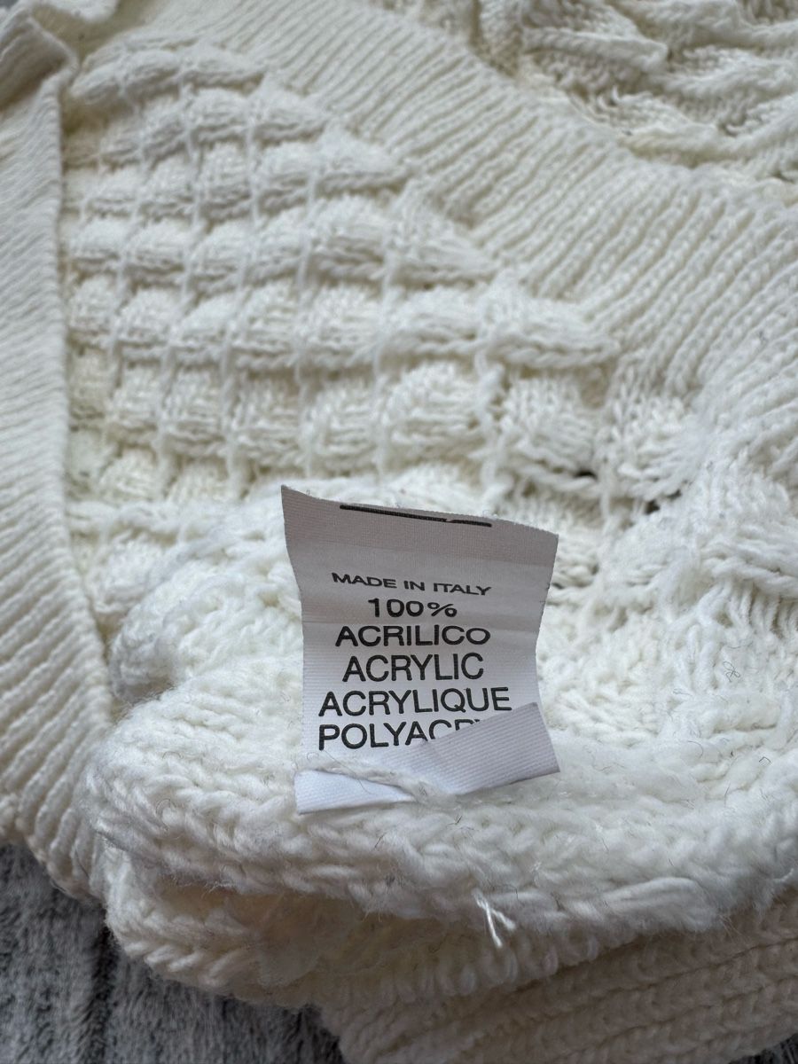 Pulls & Sweat-shirts: Strickpullover in weiss mit süssem Muster – D'occasion à Rüti ZH par Ella96 5
