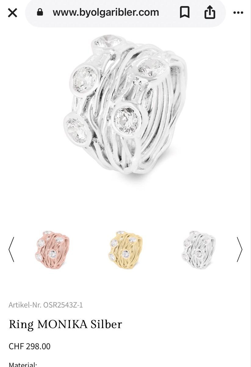 Anelli: Gigantischer 925 Silber Ring  Silber Fingerring – Usato da Goldach venduto da Messerguru 4