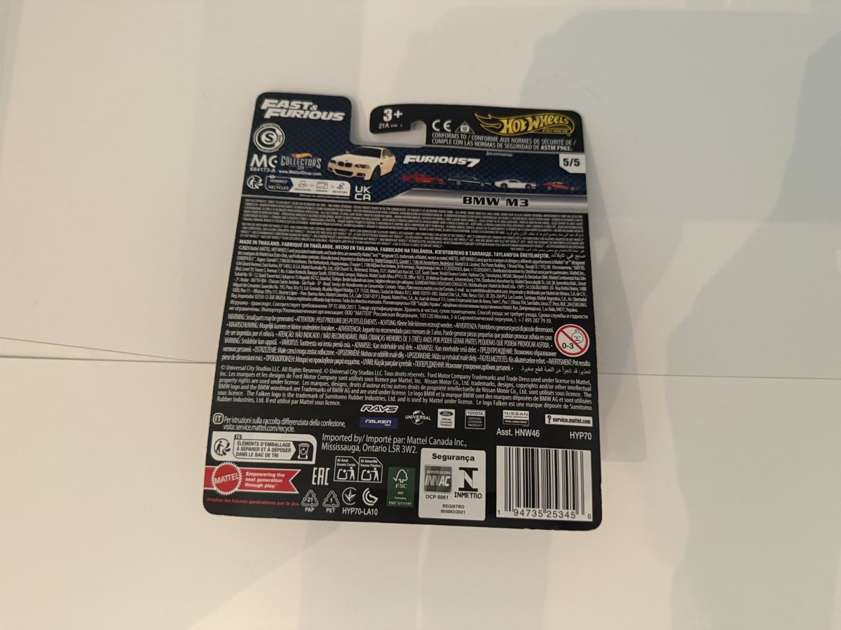 Hot Wheels Giocattoli: Hot Wheels BMW M3 - Fast & Furious – Nuovo (secondo la descrizione) da Gutenswil venduto da Cresto 2