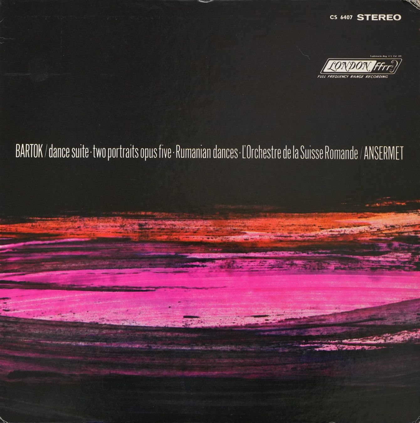 Schallplatten: London CS 6407 / Bartok / Dance Suite / Ansermet – Gebraucht aus Brunnen von Techfreak1