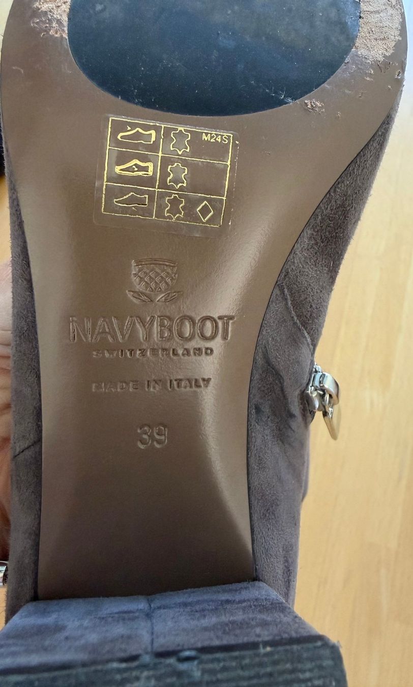 Navyboot Scarpe da donna: Navyboot Stiefeletten Gr. 39 Neu – Nuovo (secondo la descrizione) da Murten venduto da simsalino 3