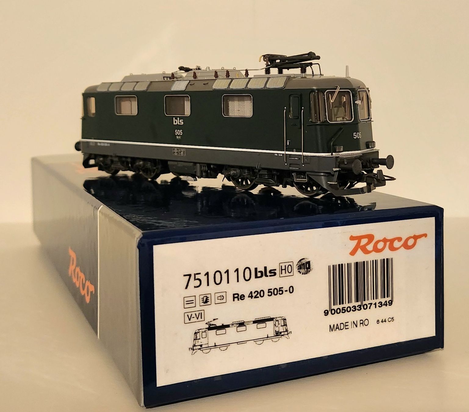 Roco Modellini di ferrovie: Roco BLS Re 420 505 DCC Sound – Nuovo (secondo la descrizione) da Wittenwil venduto da ced_q8j7