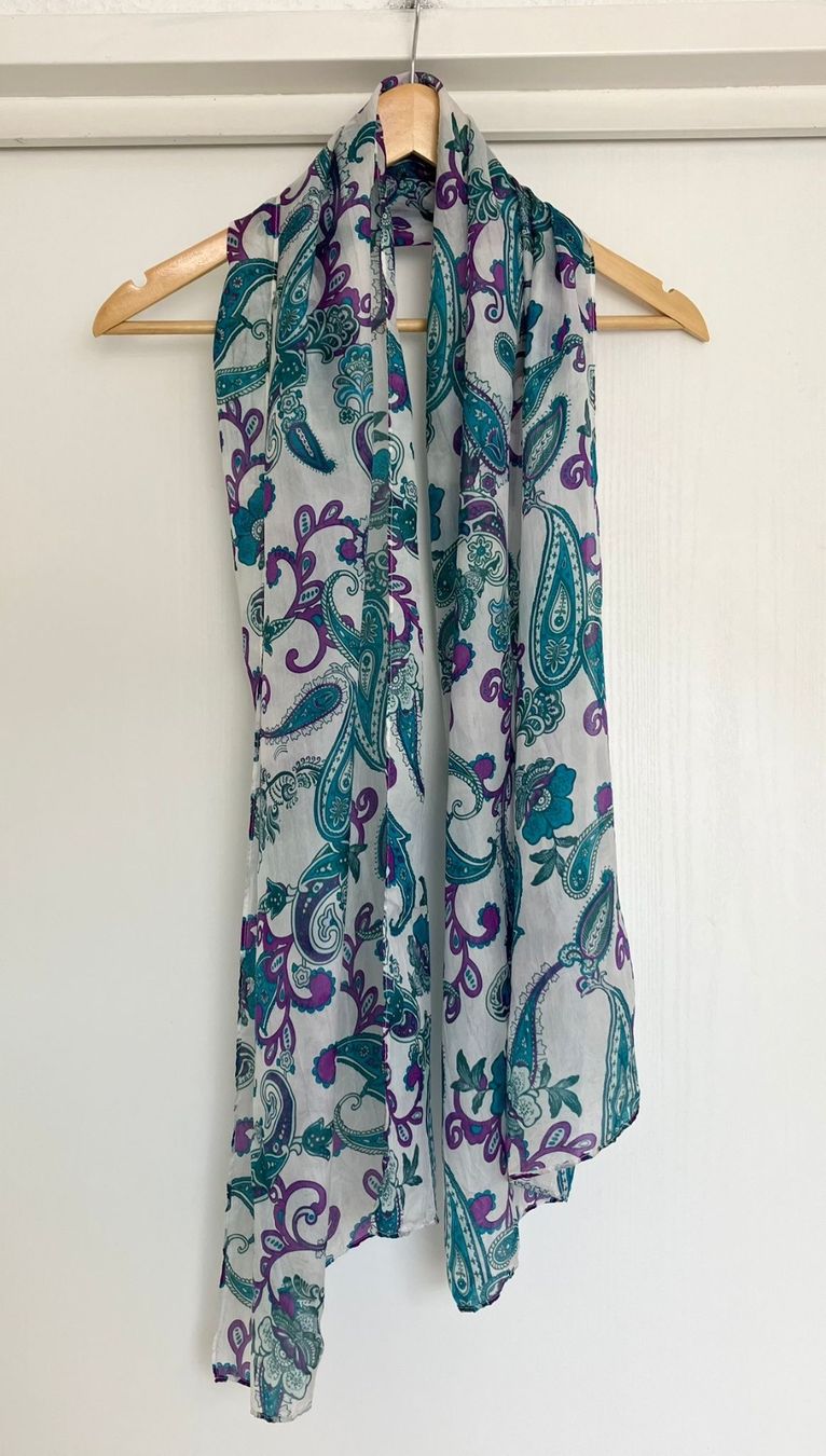 Foulard & Sciarpe: Bellantare Seide Schal – Usato da Unterägeri venduto da Jutka_04 3