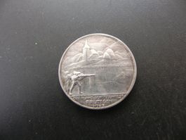Bern Oberland Schützenfest Frutigen 1913  Silber 10g