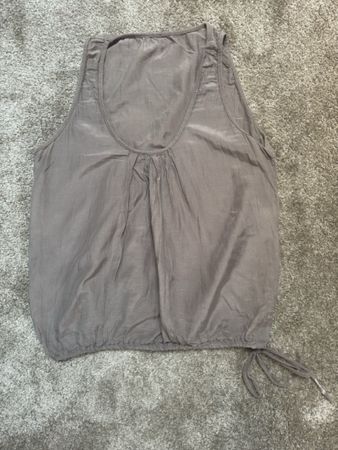 Top vintage soie et viscose Made in Italy M/L