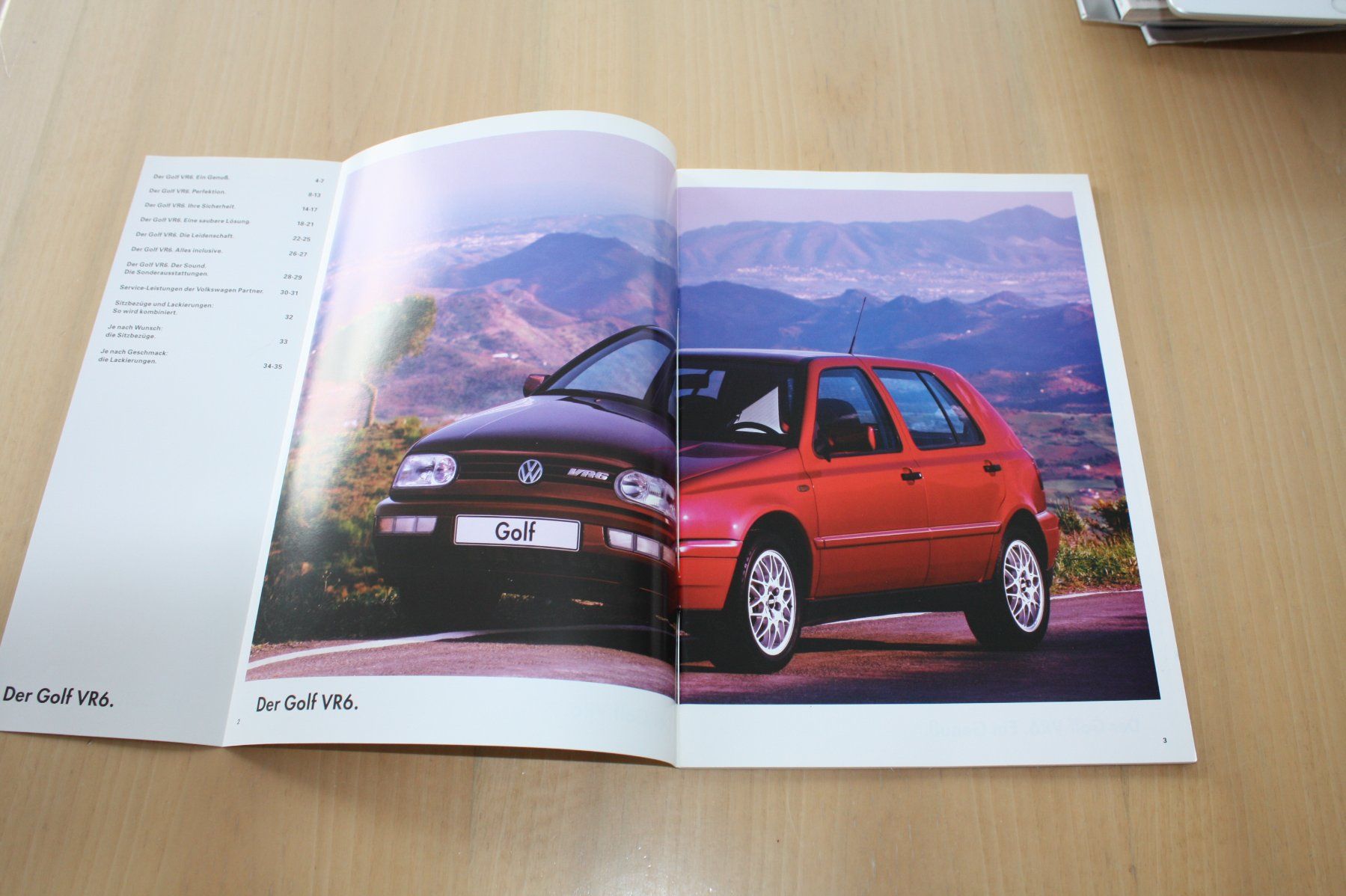 VW Documenti: VW Golf VR6 Prospekt 5/1996 – Usato da Wikon venduto da erwin400 1