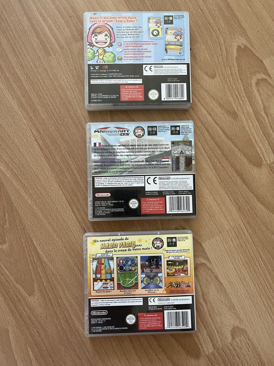 Nintendo Spiele: 3 jeux Nintendo DS – Gebraucht aus Neuchâtel von jeromecurty 2