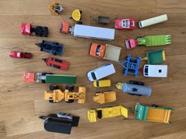 Spielzeugauto Sammlung - Bauernhof, Baustelle, Autos usw.