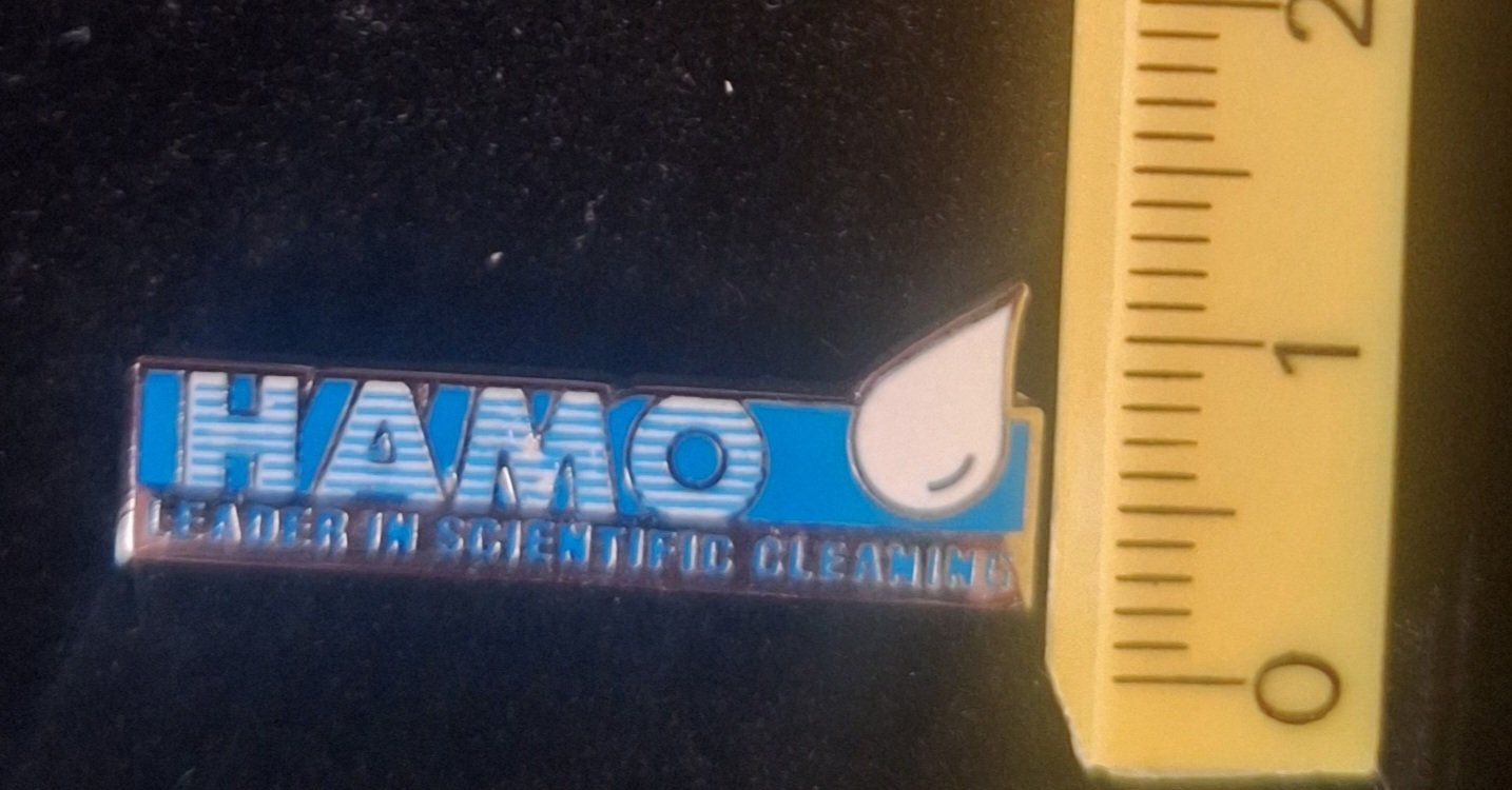 Plaketten & Abzeichen: Pin THAMO LEADER IN SCIENTIFIC CLEANING – Gebraucht aus Zug von Sdoerfli