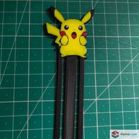 Pikachu 3D Printed Bookmark Cute Anime Book Marker