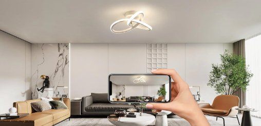 Lampadari & plafoniere: Moderne Deckenlampe Acryl Weiß – Nuovo e nell'imballaggio originale da Châtelaine venduto da topshop.switzerland 2