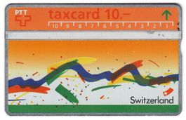 Telecom PTT, Welcome to Switzerland - rare Sponsoren Taxcard