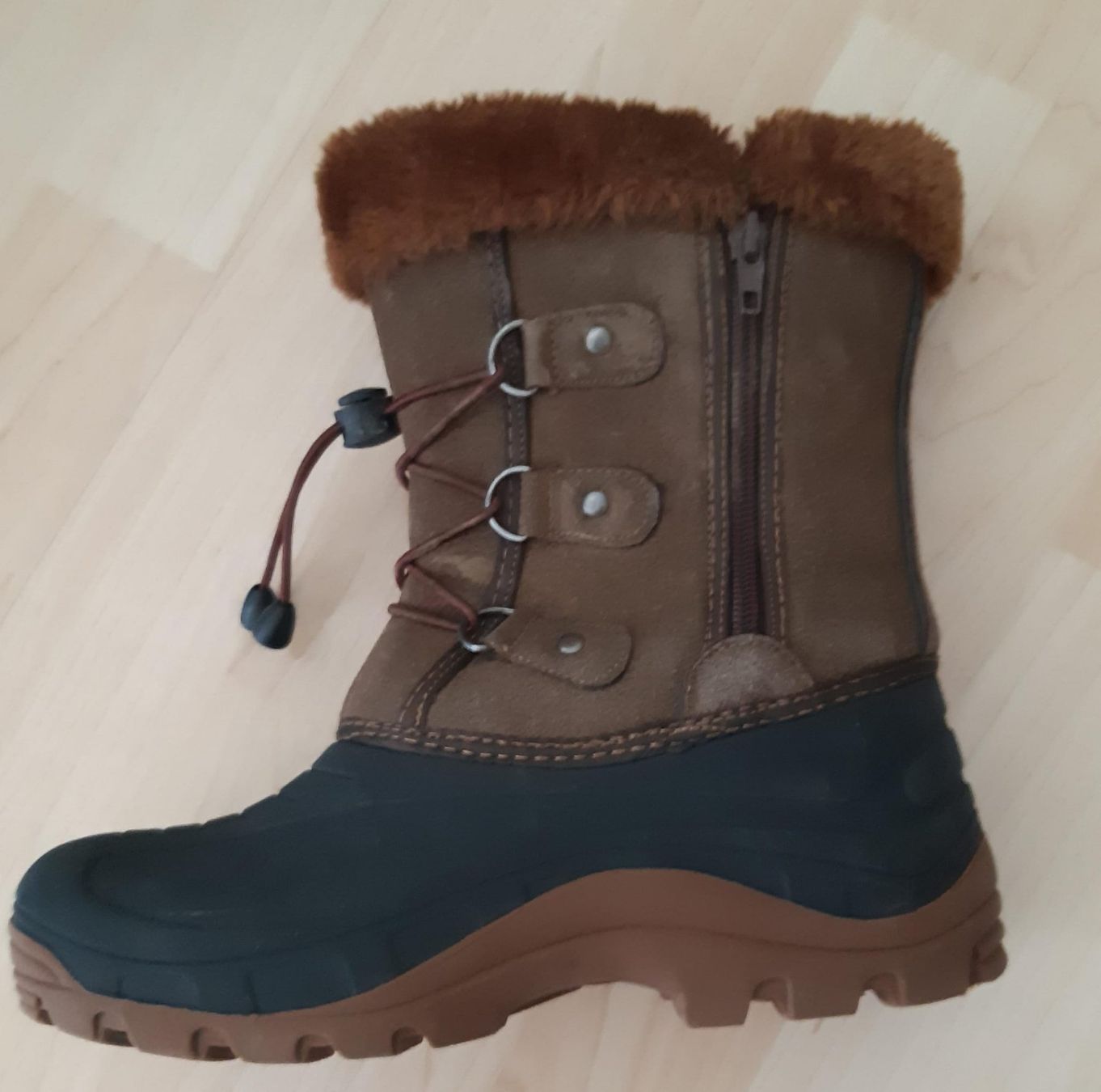 Scarpe per ragazze: Mädchen Winter Schuhe, Gr.34, Marke: Mi Shan Sha – Usato da Sachseln venduto da jocaso 5