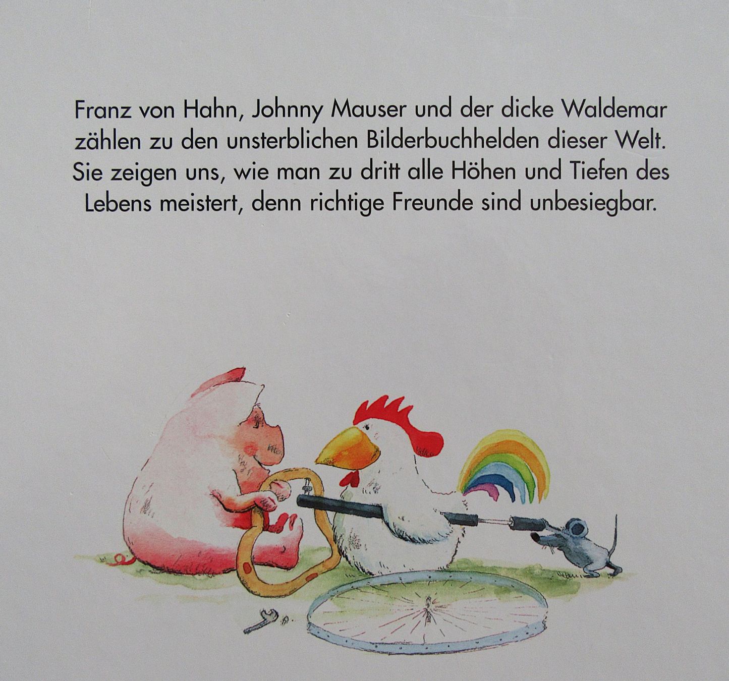 Bücher: Freunde - Ein Bilderbuch von Helme Heine – Gebraucht aus Auenstein von Padabimbim 1