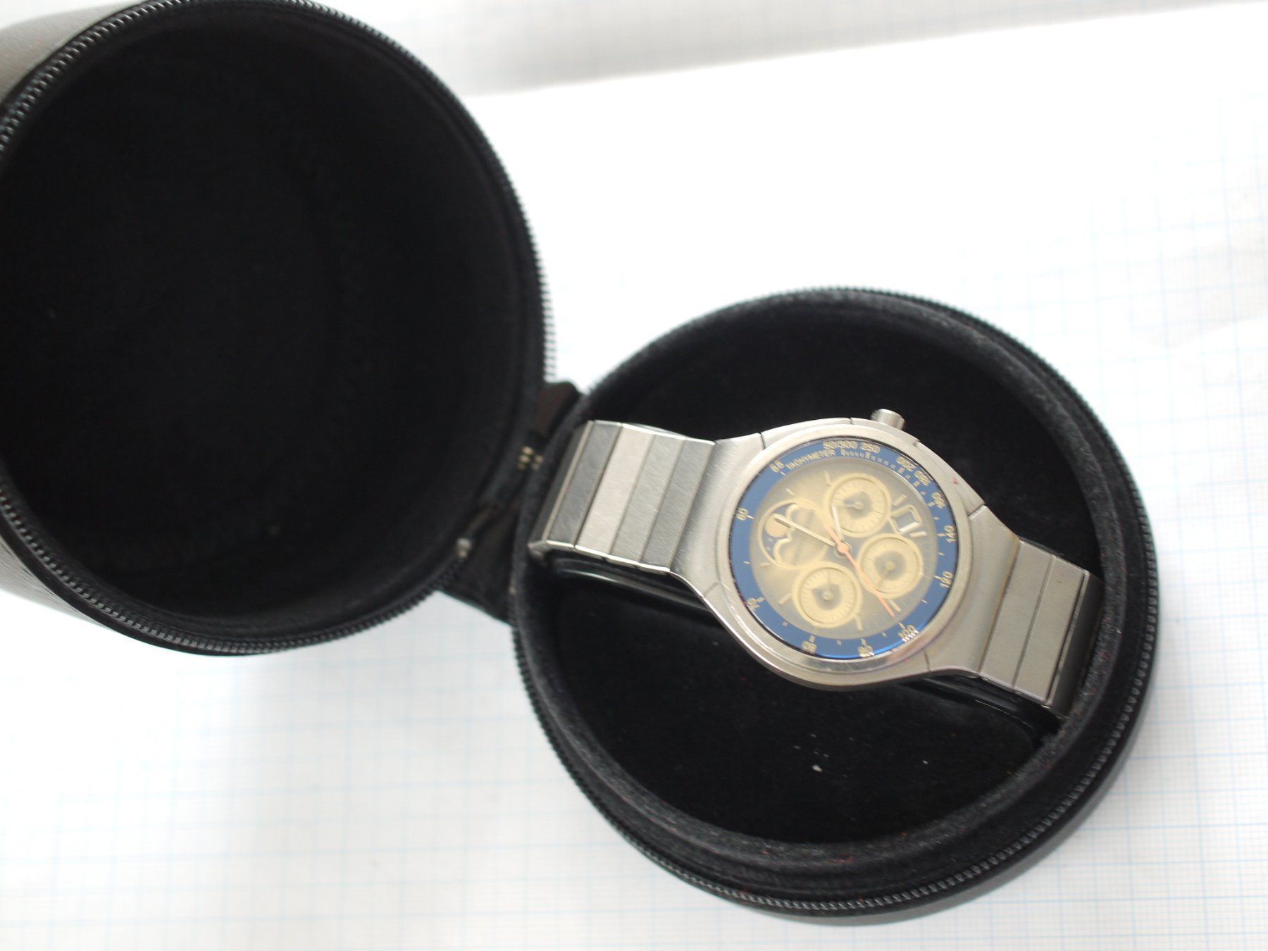 IWC Orologi: IWC Porsche Design Moonphase Ref.3748 Ø 36mm – Usato da Gross venduto da Retro20 8