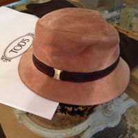 TOD'S CLEO HAT, GR. XS, WILDLEDER, NEU, OVP, SO SCHÖN!