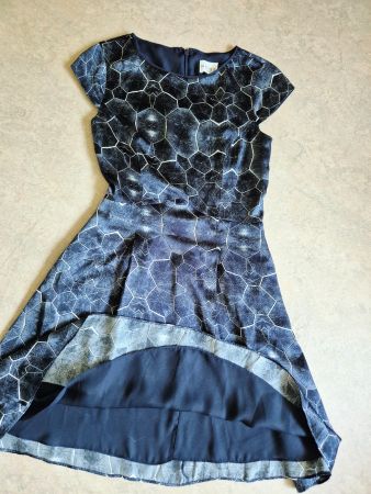 KLEID DRESS REISS XS 34 SEIDE SILK SOIE SEIDENKLEID,  TOP