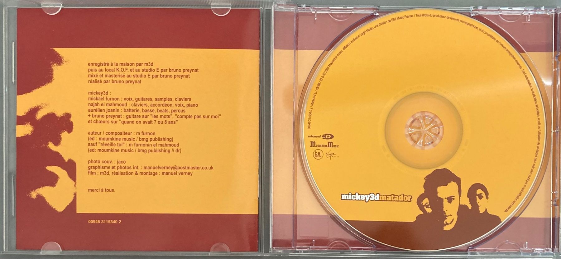 CDs: MICKEY 3D - MATADOR – D'occasion à Poliez-Pittet par Newtown-Records 2