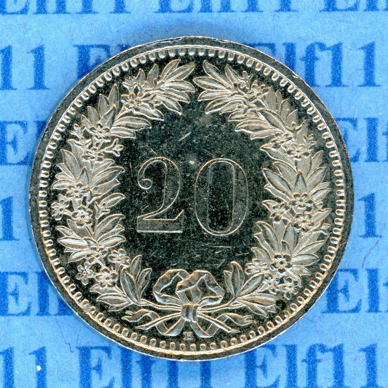 Tutti le monete: CHF___0.20 1992 -vz 20 Rappen – Usato da Widnau venduto da Elf11 1