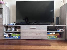Meuble TV bois 