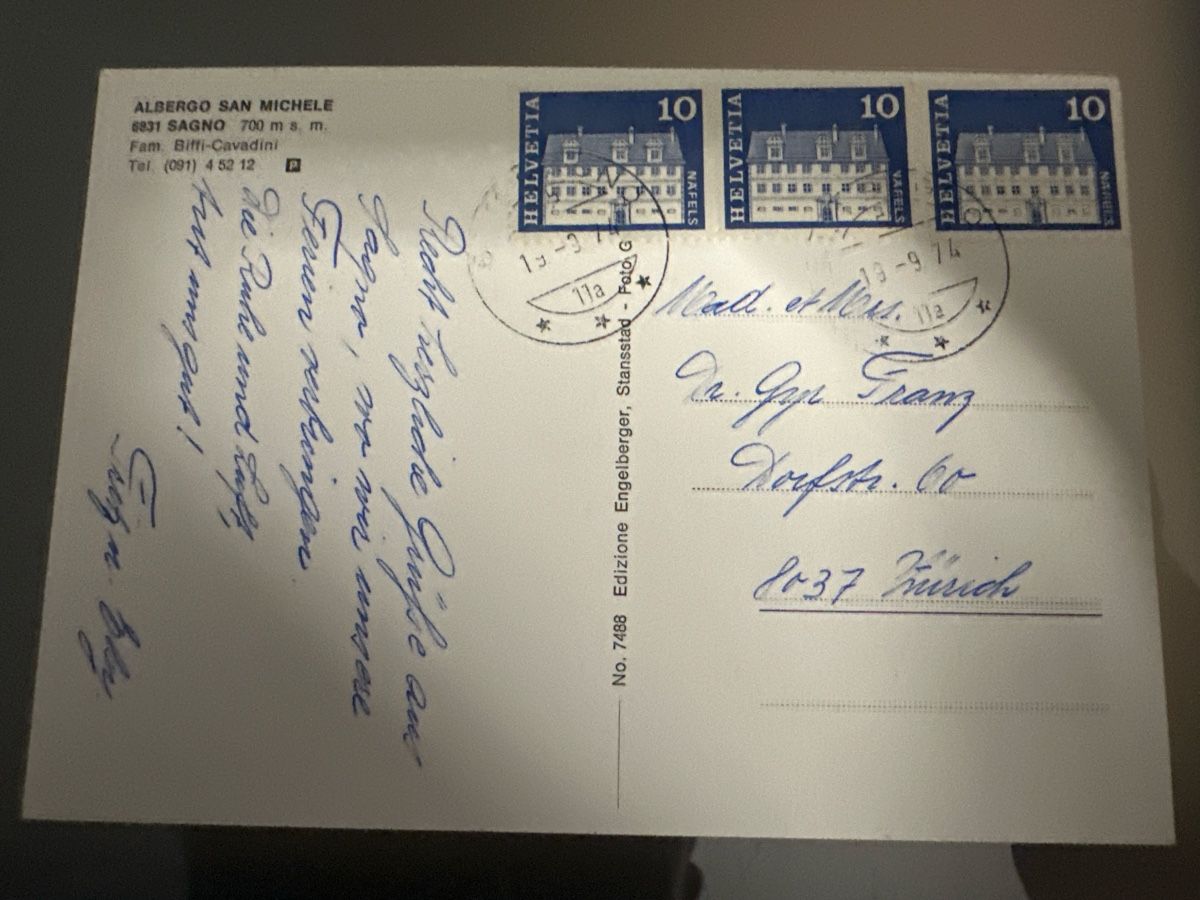 Cartoline postali: Sagno H. San Michele  – Usato da Morbio Inferiore venduto da Ecod 1