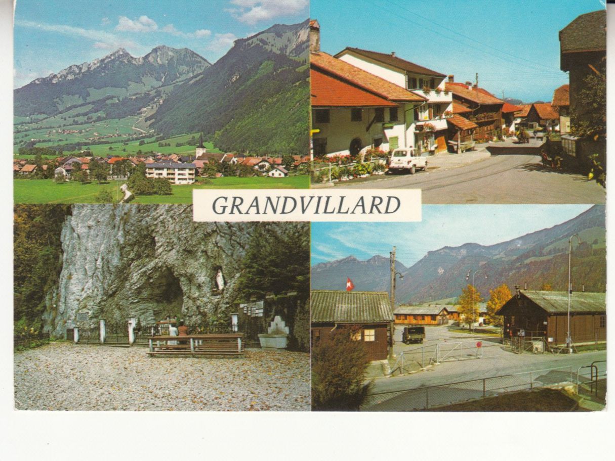 Cartes postales: Grandvillard 1976 – D'occasion à Bürglen TG par StampGraf