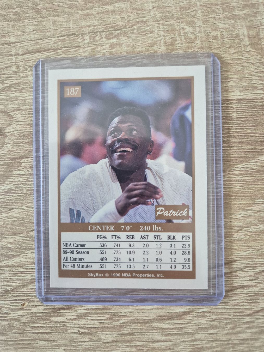 Nba Carte collezionabili: Carte de collection Patrick Ewing - Knicks - Rareté! – Nuovo e nell'imballaggio originale da La Chaux-de-Fonds venduto da joa_5yfy 1