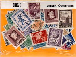 100 VERSCHIEDENE BRIEFMARKEN ÖSTERREICH - SP30