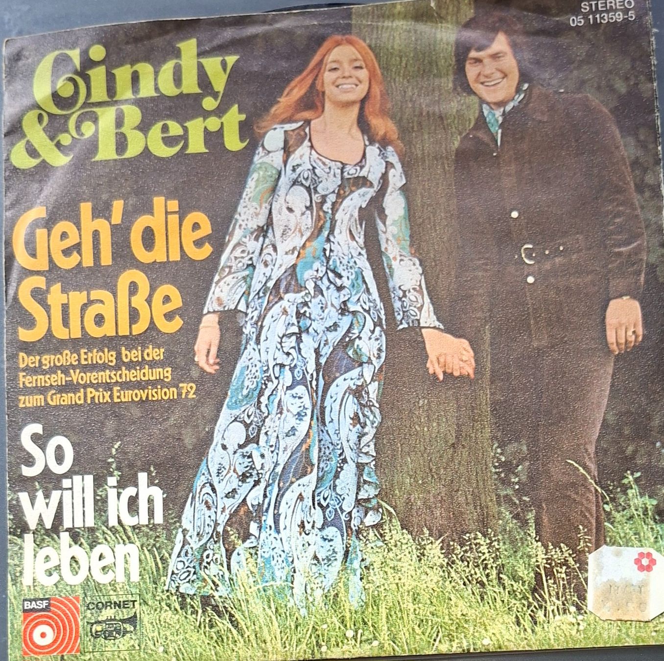 Dischi in vinile: Vinyl Single Cindy & Bert - Geh' die Strasse – Usato da Langenthal venduto da Modo39