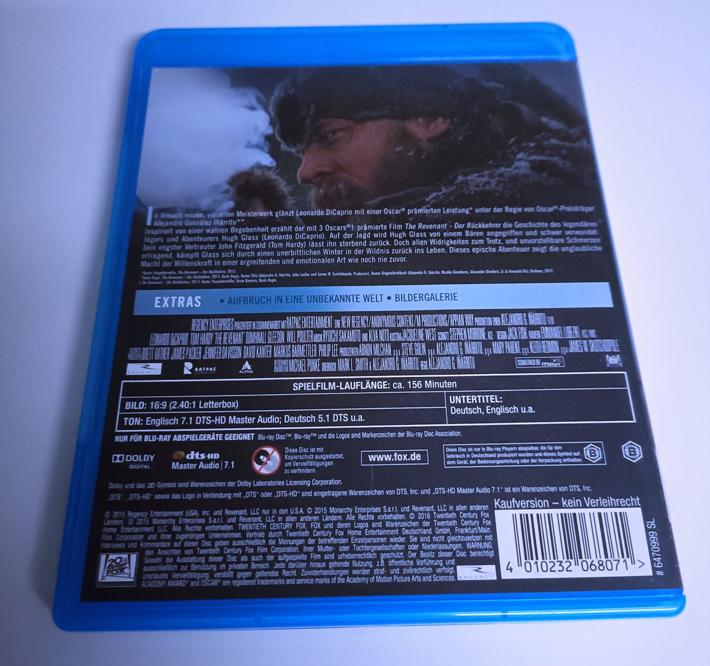 Tutti i DVDs: The Revenant - Der Rückkehrer | Blu-ray – Usato da Köniz venduto da Movieportal007 1