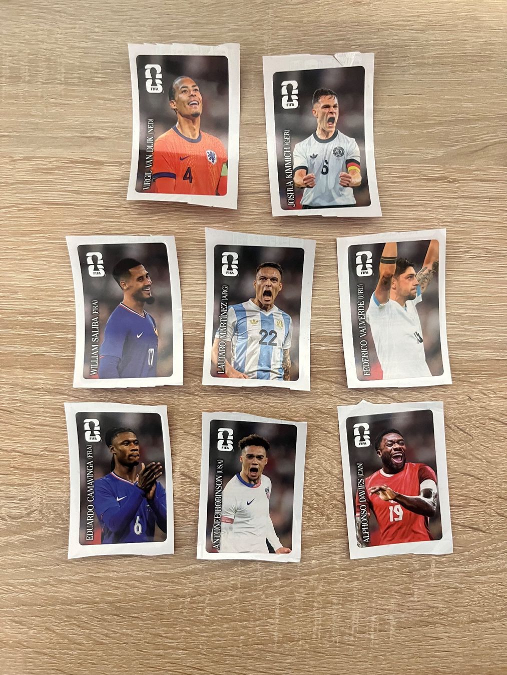 Panini Carte collezionabili: 8 WM 26 Panini Cola Sticker – Nuovo (secondo la descrizione) da Münchenstein venduto da Marina114