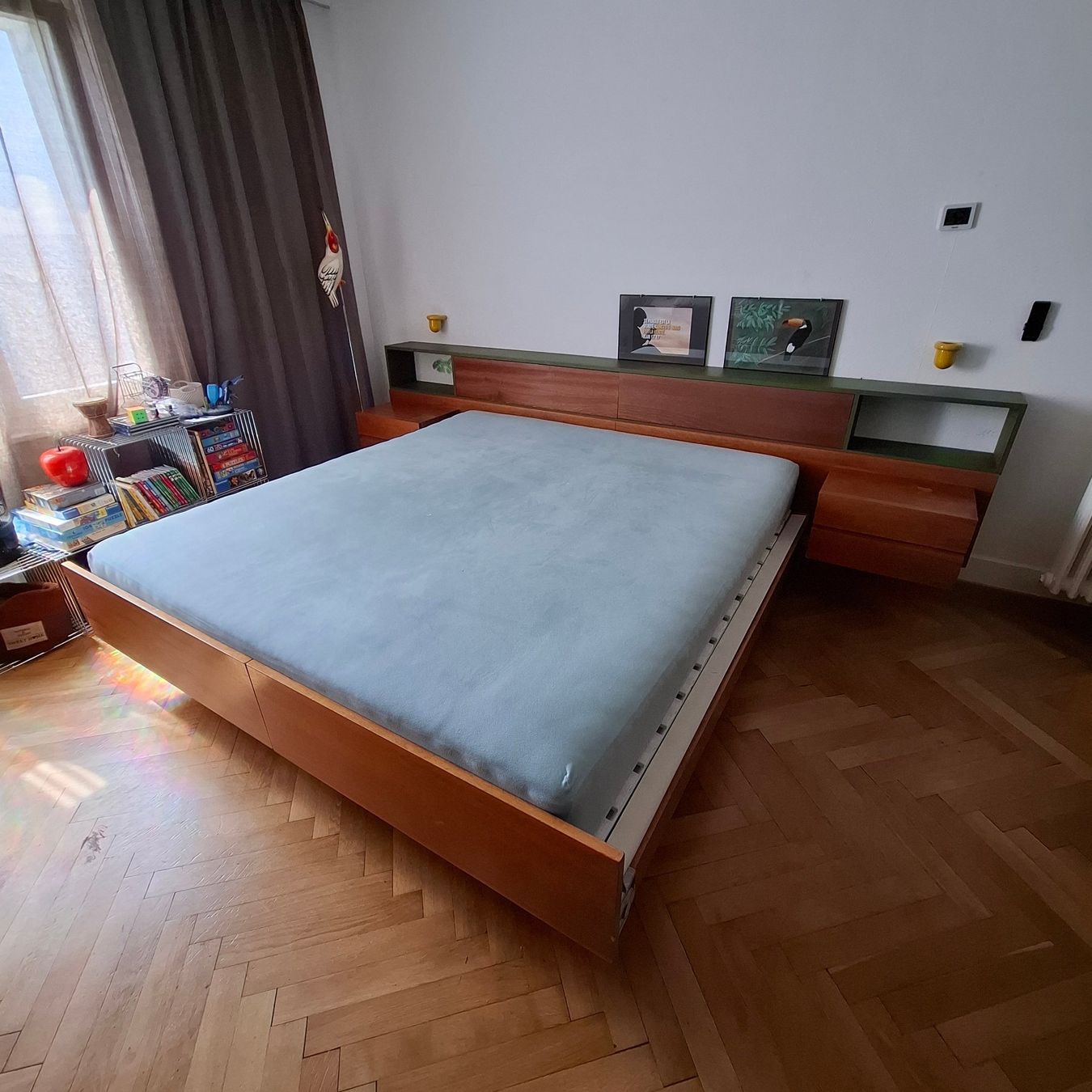Mobili TV: meuble mural tv teak – Usato da Neuchâtel venduto da Rochawood 3