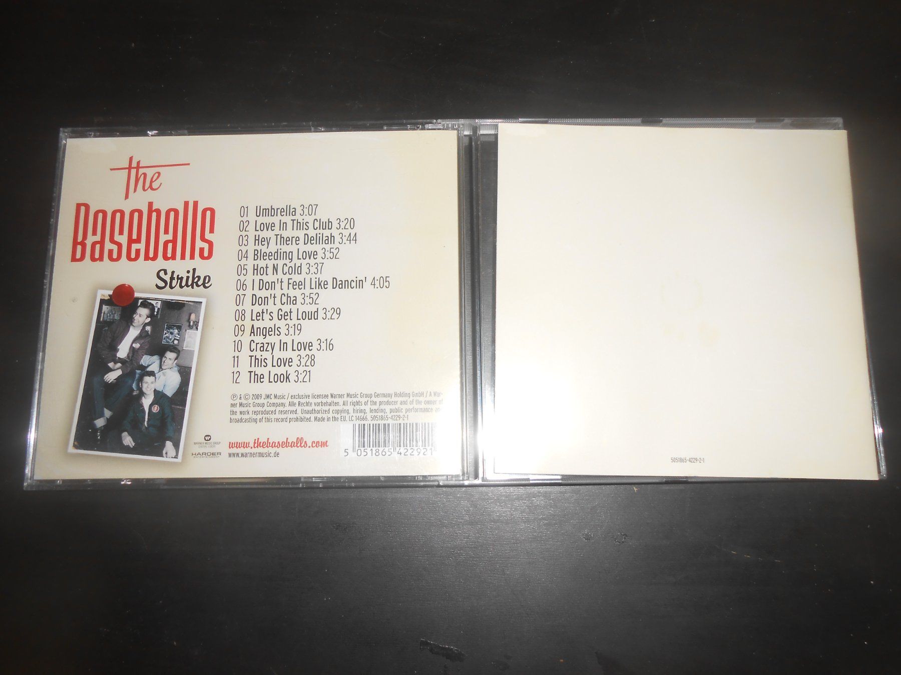 CD: The Baseballs – Strike / 2009 – Usato da Aarberg venduto da witchhunter01 1