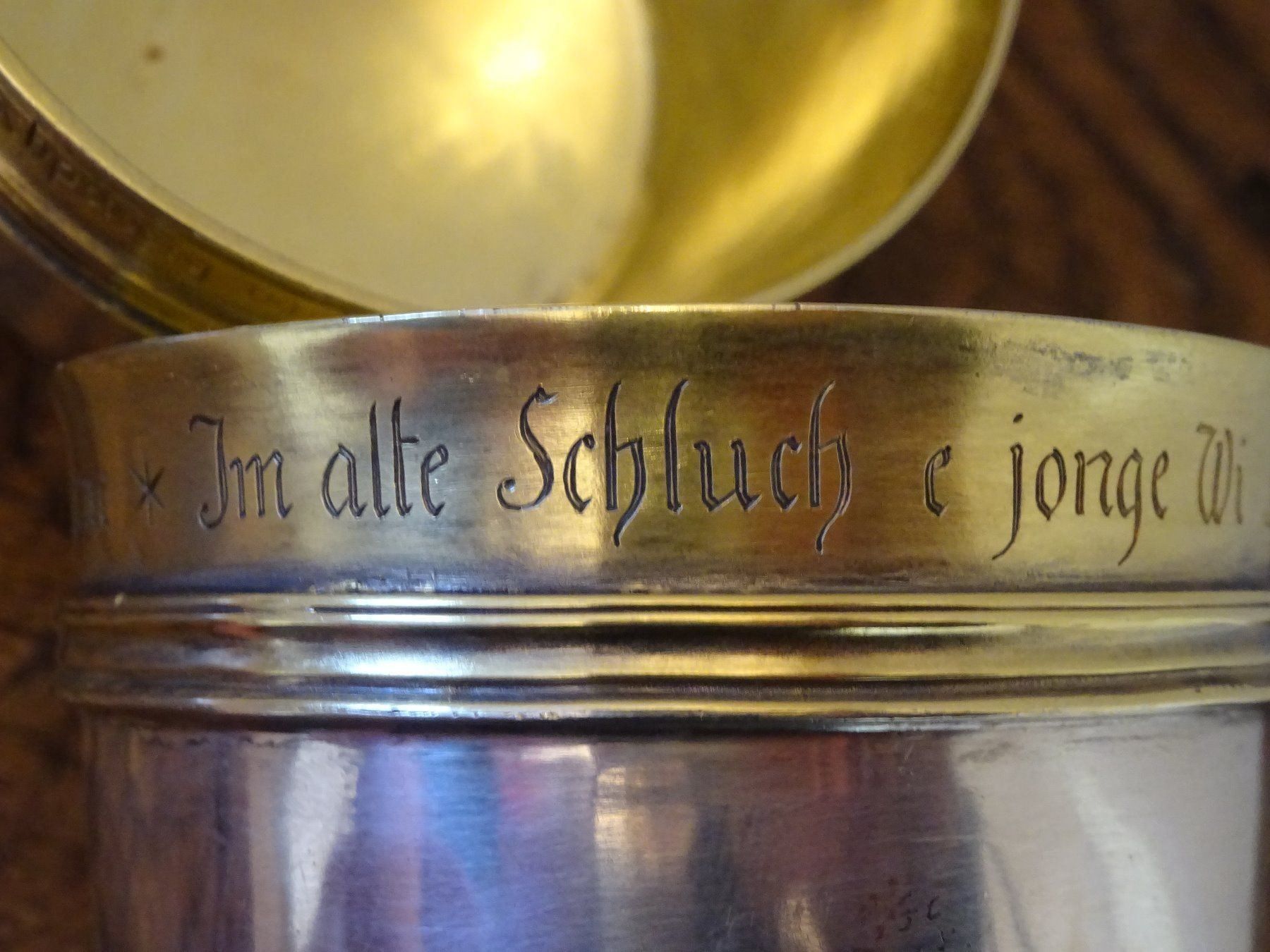 Gläser: Interessante Hochzeitsbecher / 1924 – Gebraucht aus Esslingen von eintagammeer 5