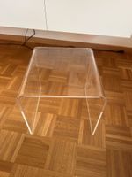 Vintage Beistelltisch aus Acrylglas / Plexiglas gebraucht