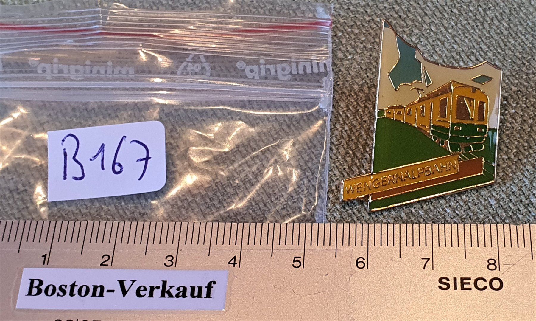 Plaquettes & Badges: B167 - Pin Jungfraubahnen Wengernalpbahn – D'occasion à Reinach BL par Boston-Verkauf 2