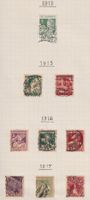SCHWEIZ, PRO JUVENTUTE 1913-1920, Serien komplett, saubere ʘ